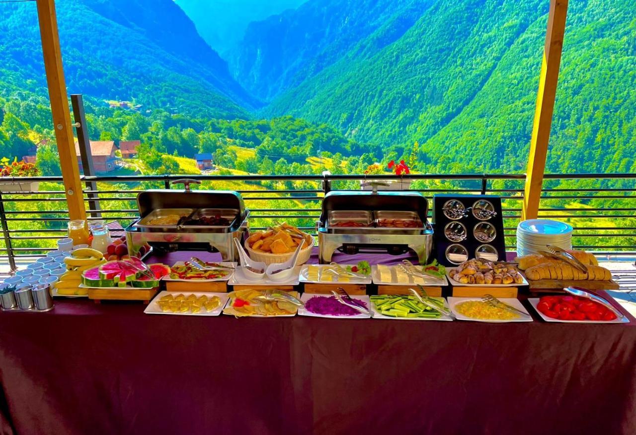 Hotel Panorama Rugove Peje Exterior foto